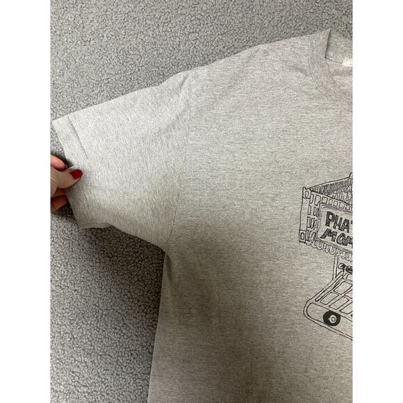 Phat moms Men's T-Shirt Short‎ Sleeve gray Size Large humor funny tee - Picture 2 of 10